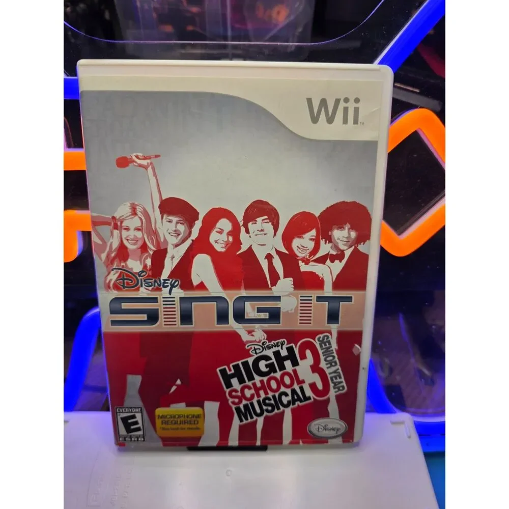 Disney Sing It High School Musical 3 for Nintendo Wii